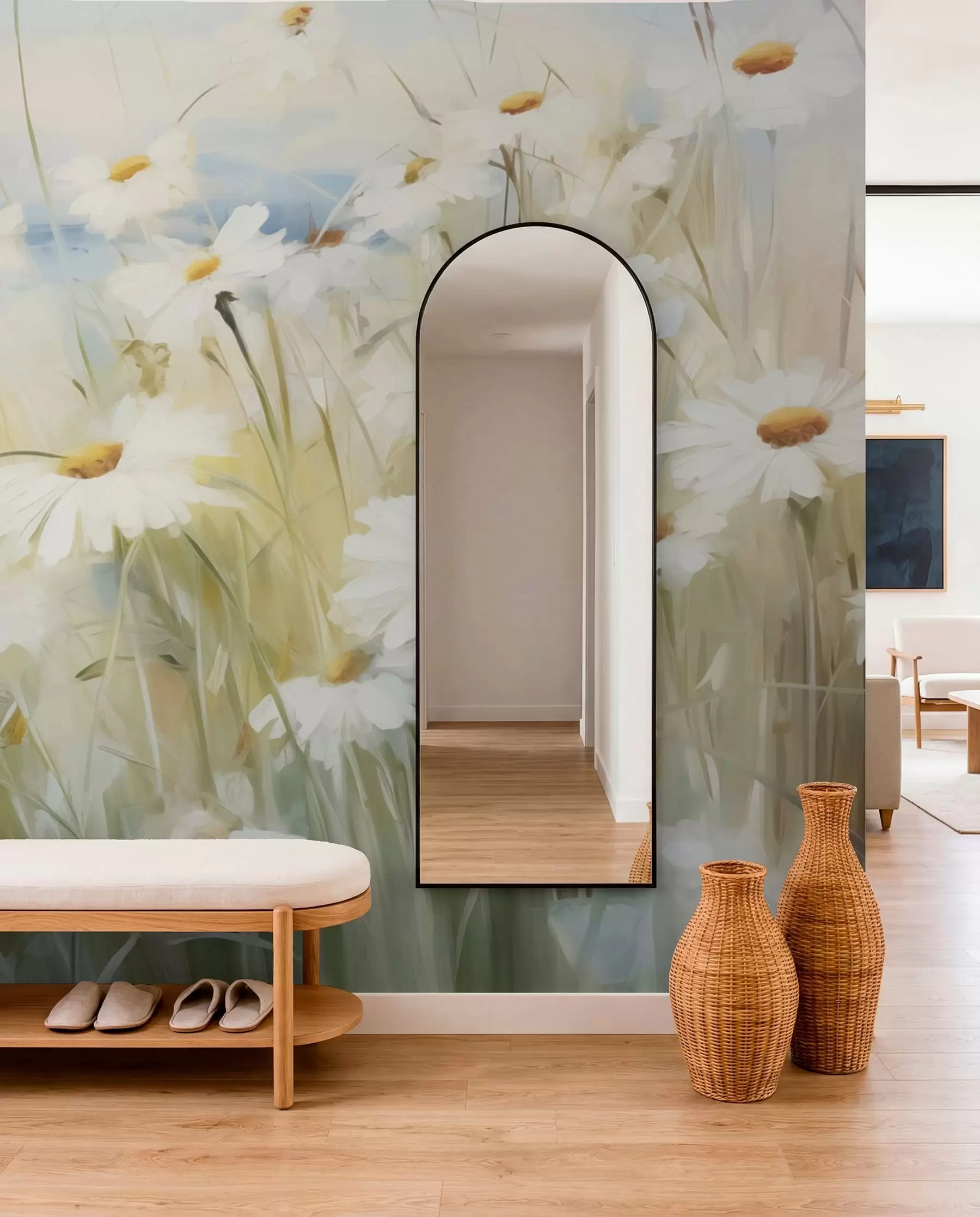 wall murals Flower field w05035