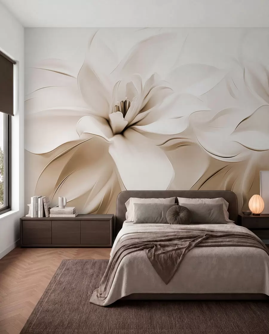 wall murals Fantasy flowers w04984