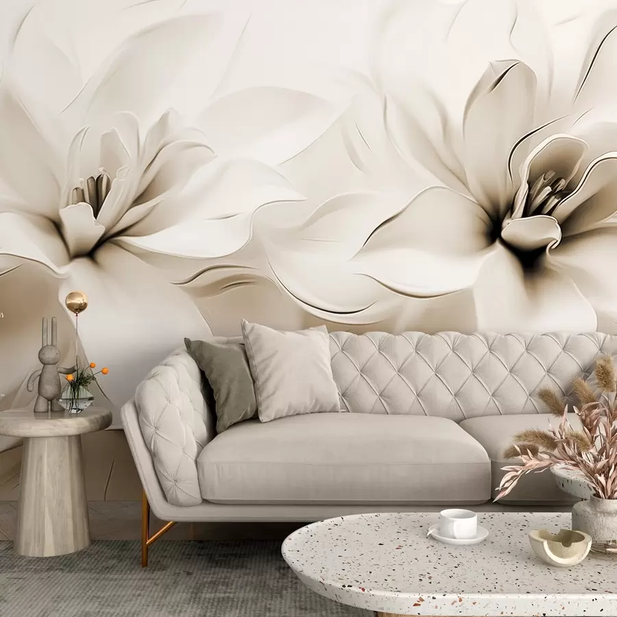 wall murals Fantasy flowers w04984