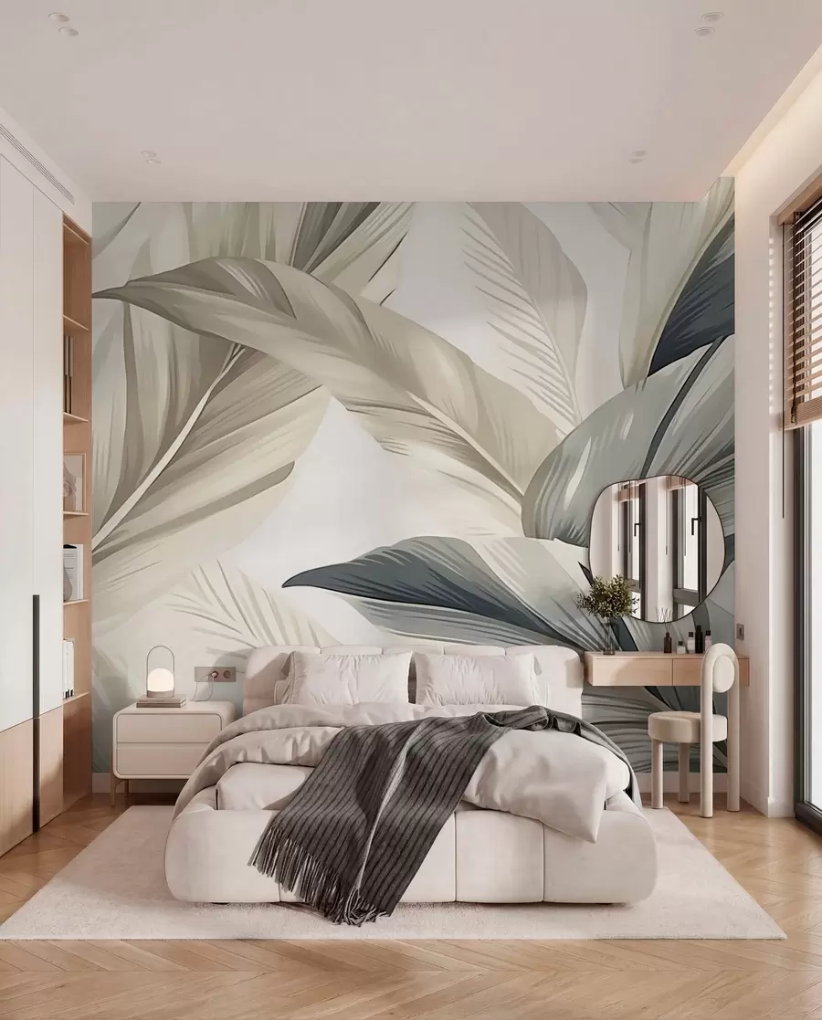 wall murals Banana leaves w04988