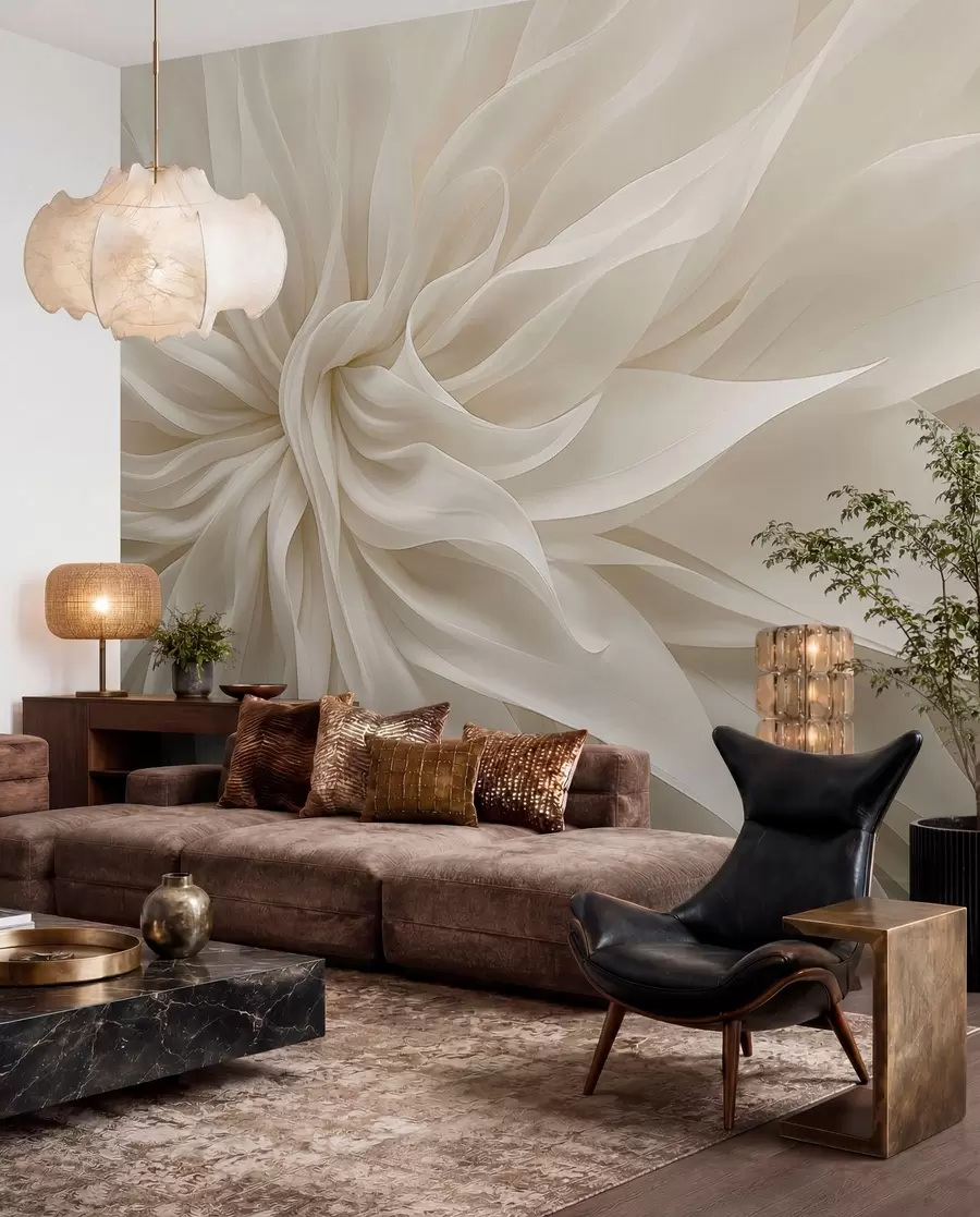 wall murals Silk Petals of Light w05050