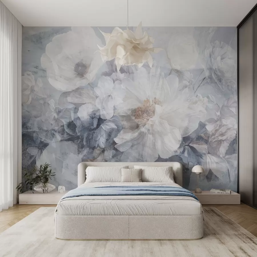 wall murals Misty Flower Dream w05052