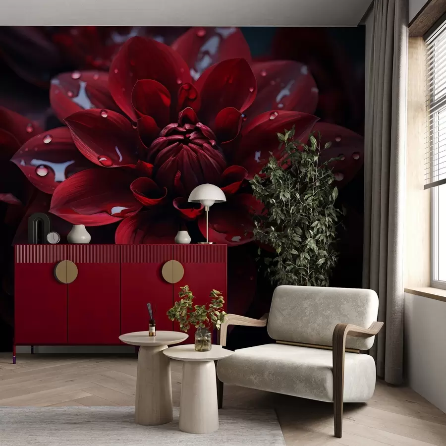 wall murals Juicy Сhrysanthemum w05057