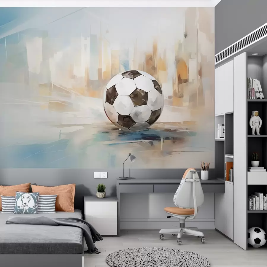 wall murals Soccer ball w05102