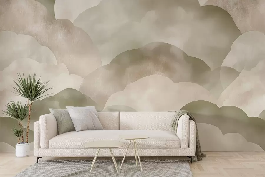 wall murals Clouds w09628
