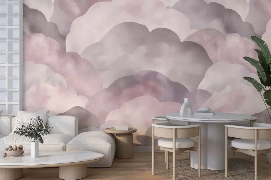 wall murals Clouds w09628v2