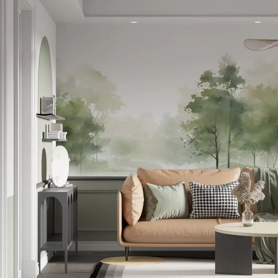 wall murals Trees, landscape w05081