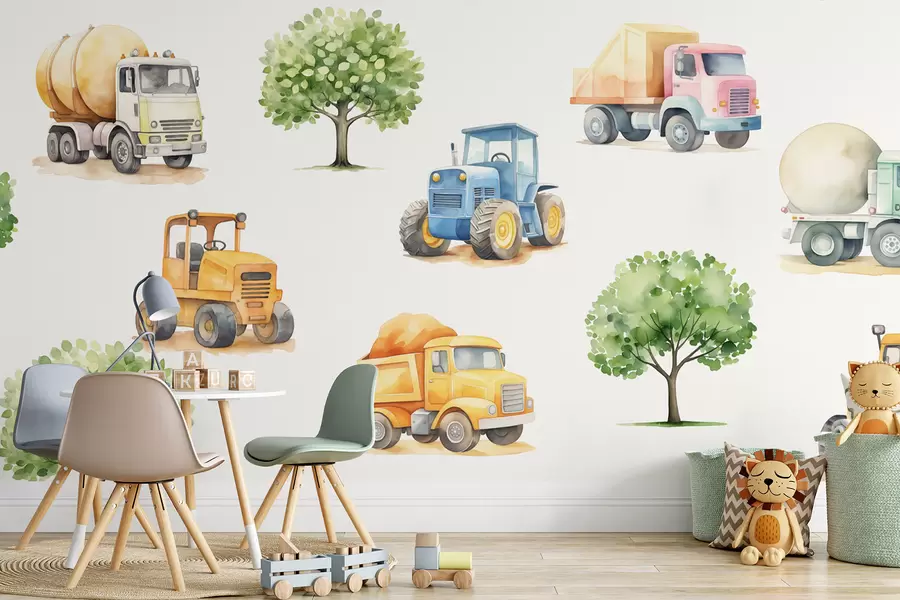wall murals Cars w05139