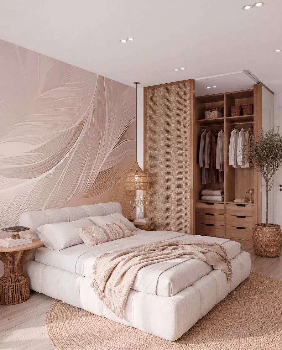 wall murals Feathers w05104