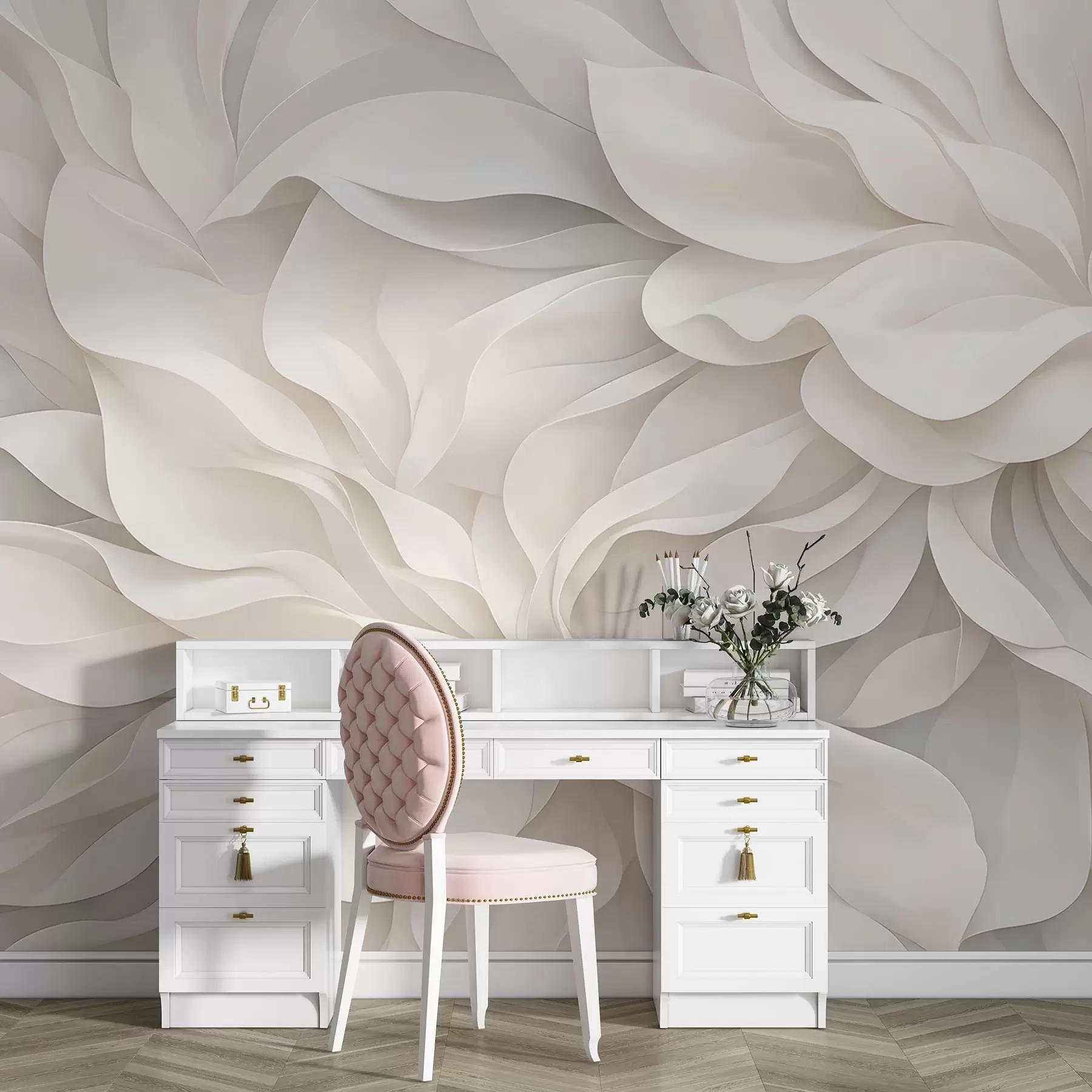 wall murals Elegant petals w05168