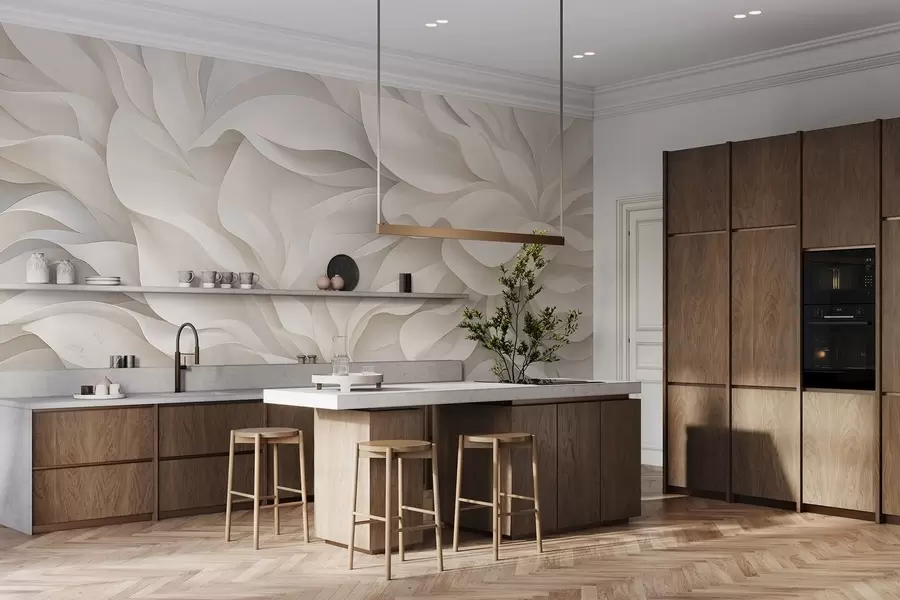 wall murals Elegant petals w05168