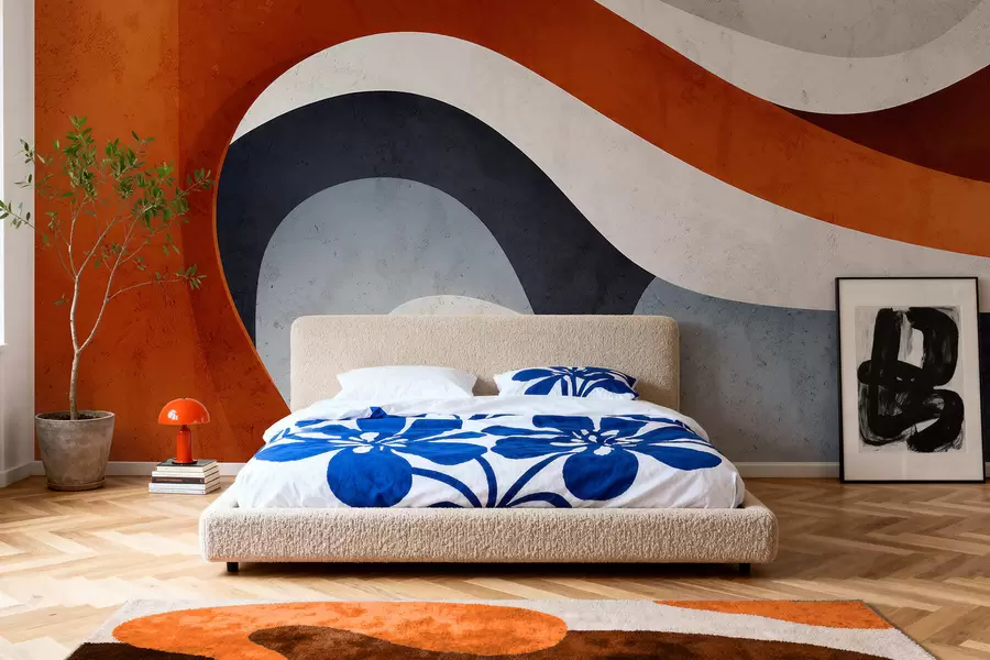 wall murals Geometric space w05169