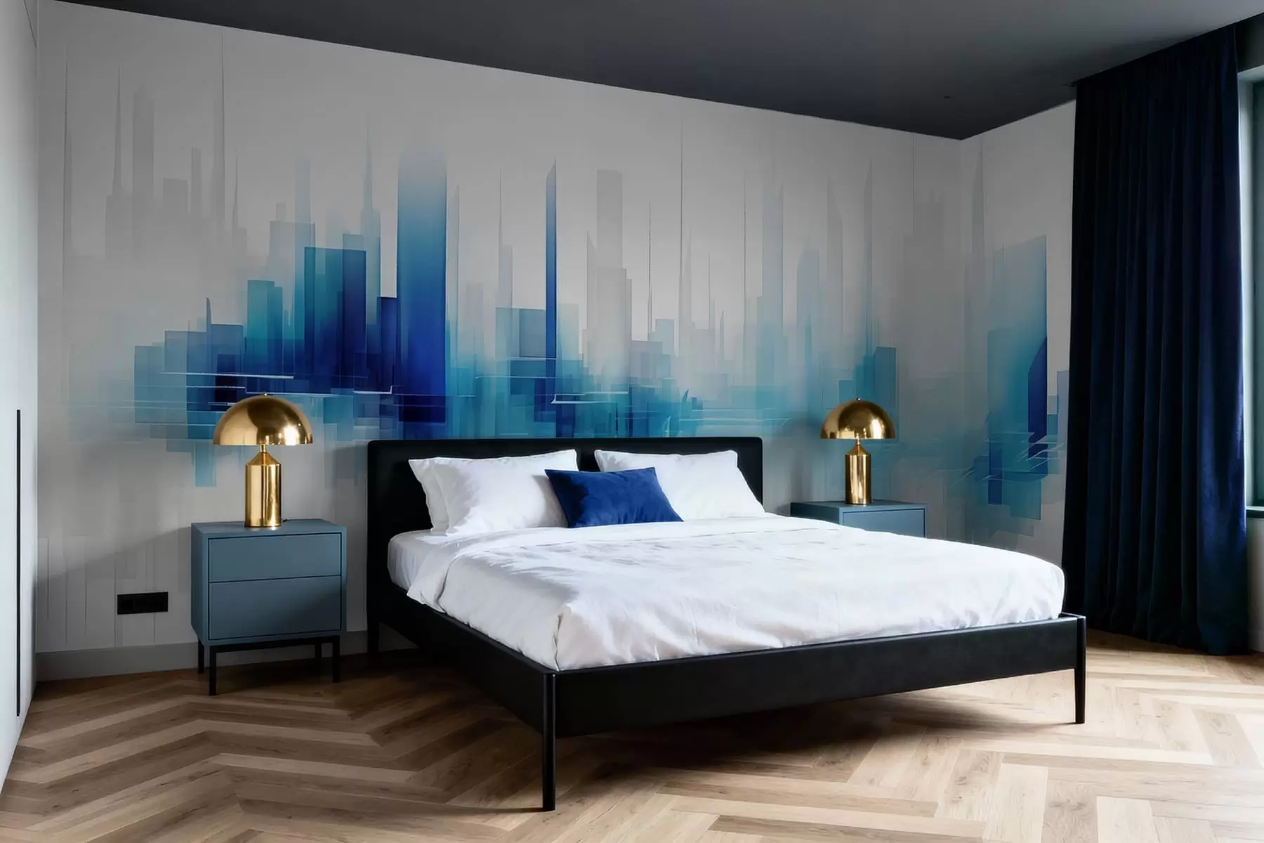 wall murals Watercolor breath w05172