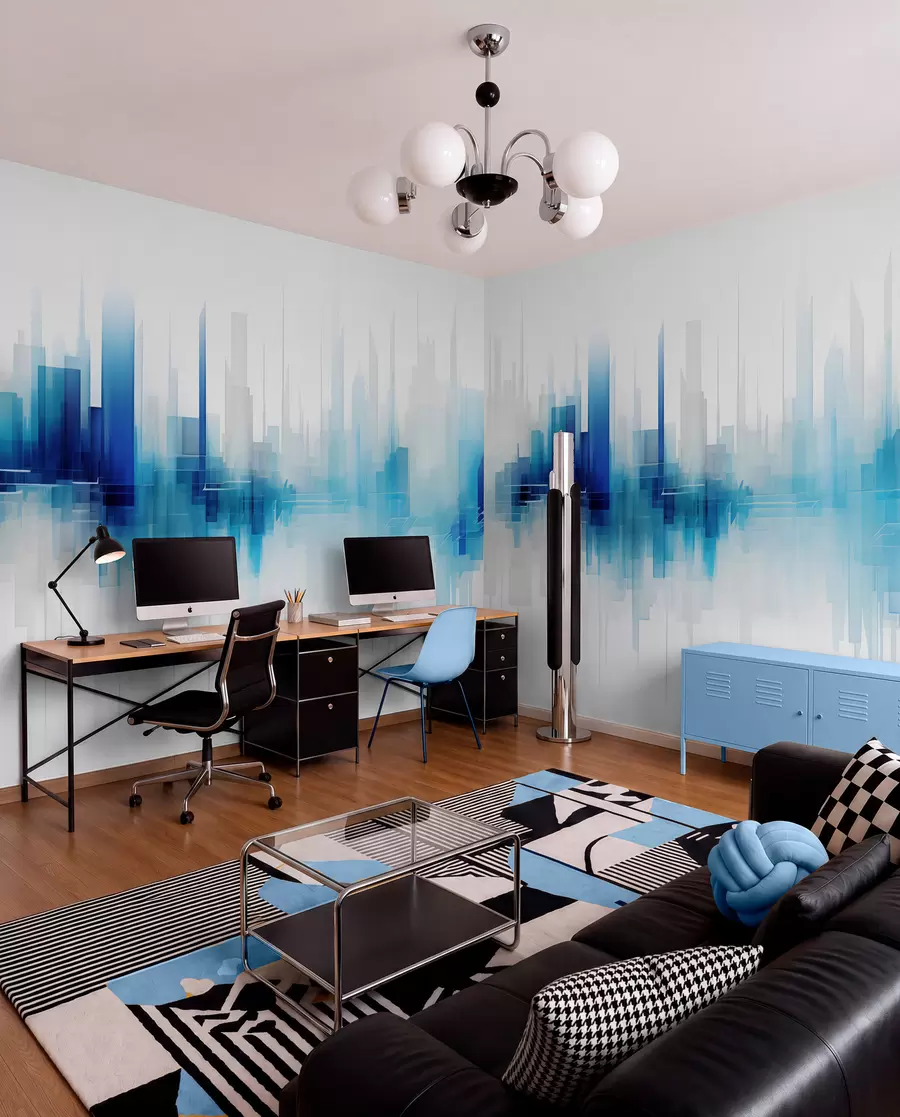 wall murals Watercolor breath w05172