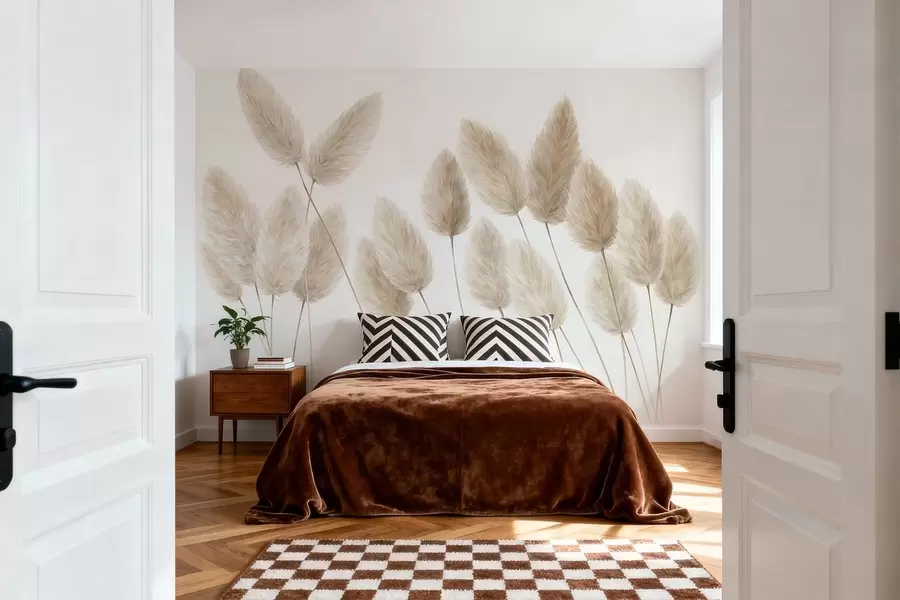 wall murals Field spikelets w05175
