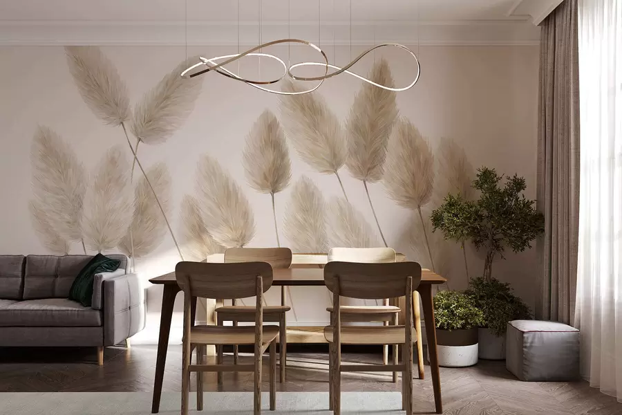 wall murals Field spikelets w05175
