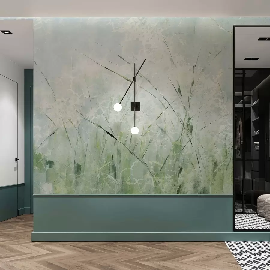 wall murals Grass lightness w05176