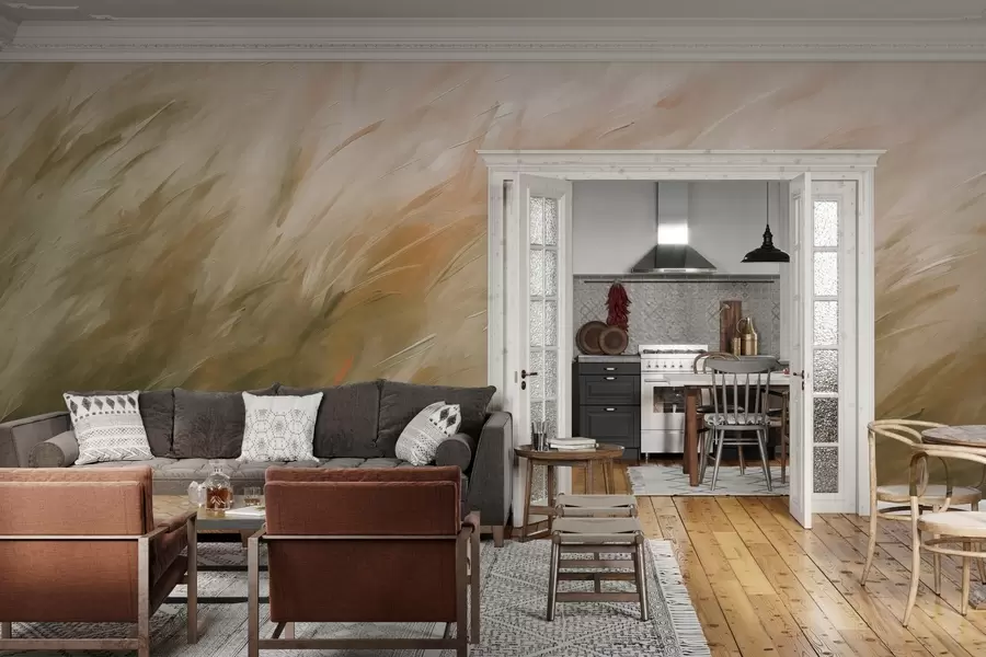 wall murals Breath of grass w05183v1