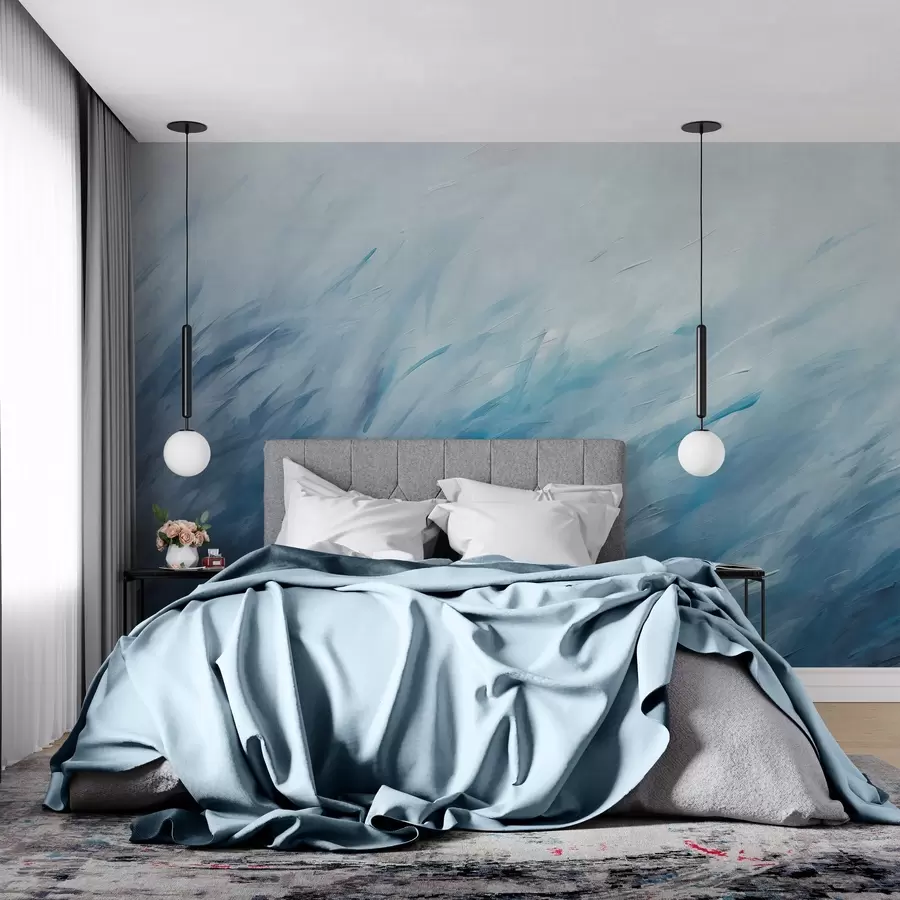 wall murals Breath of grass w05183v2