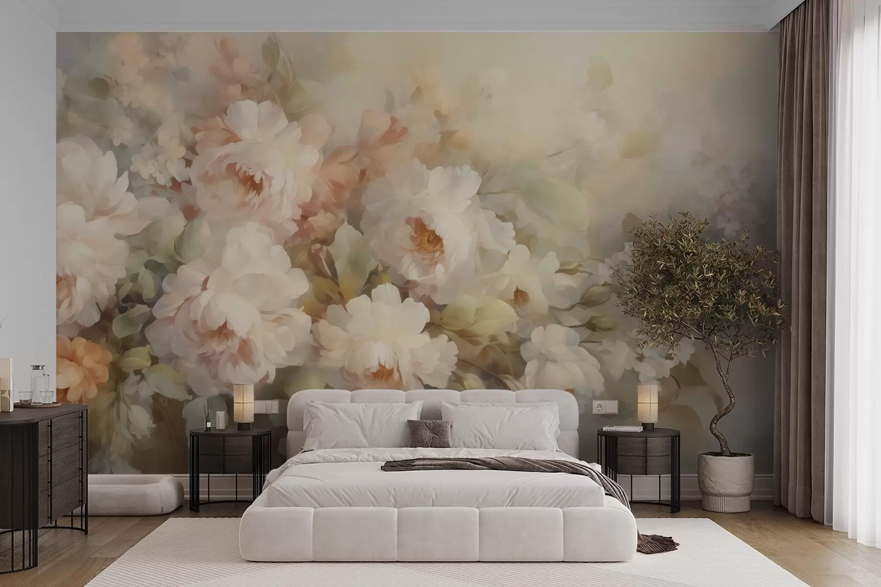wall murals Flowers w04937