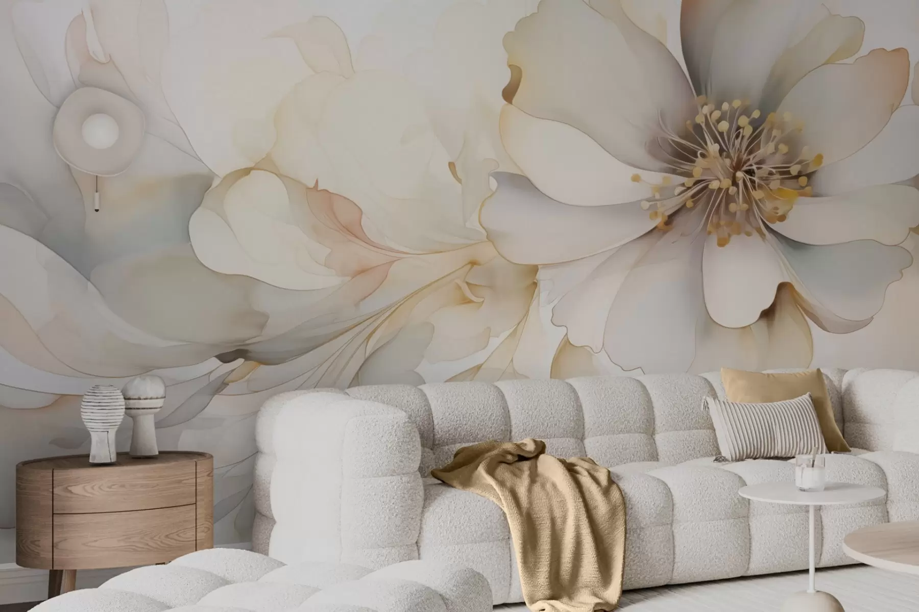 wall murals Delicate flower w05027