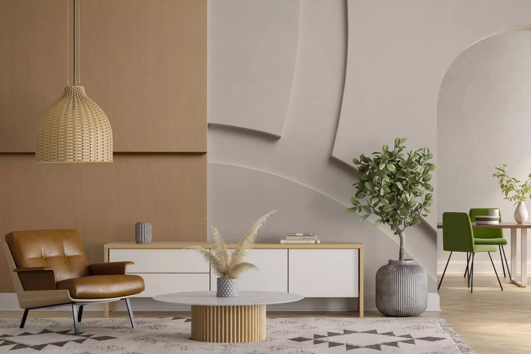 wall murals Abstract composition w05205