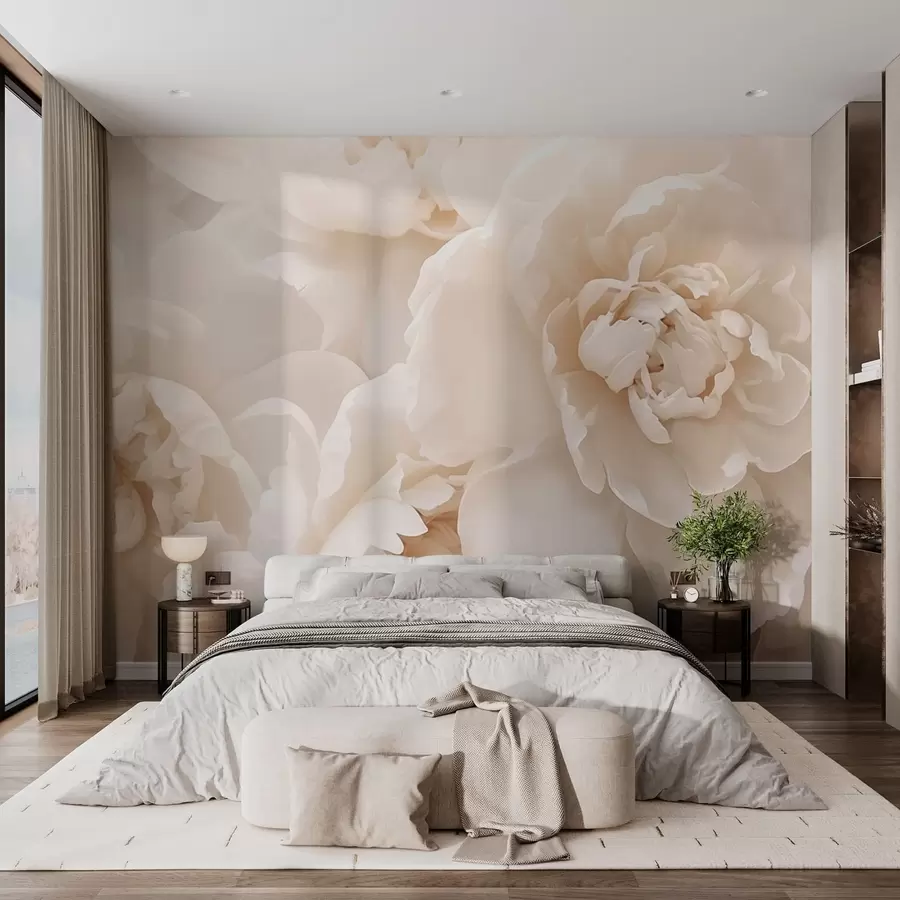 wall murals Peonies w05078