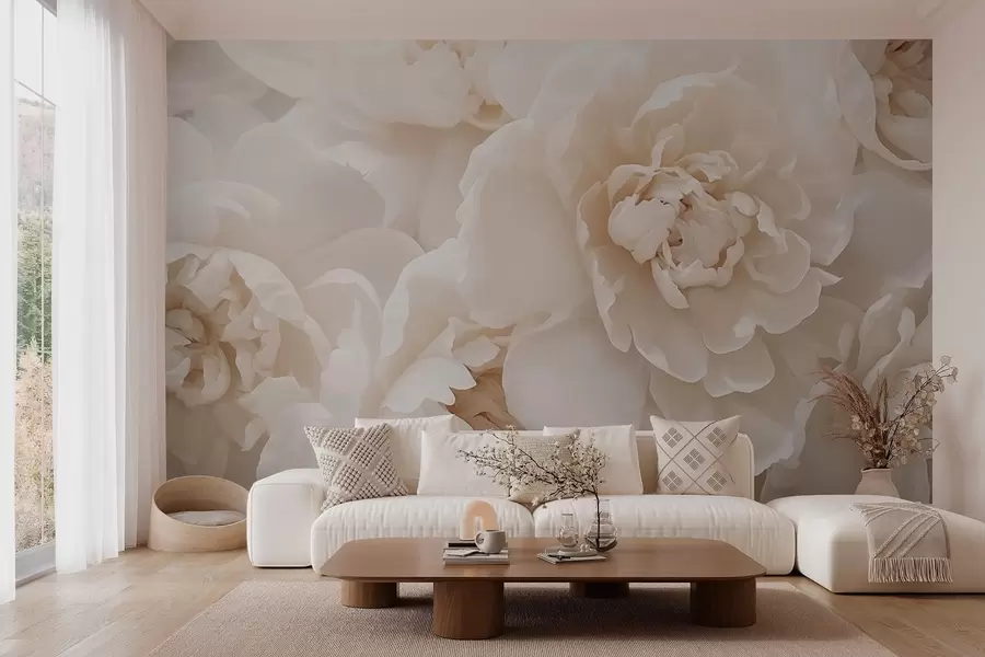 wall murals Peonies w05078