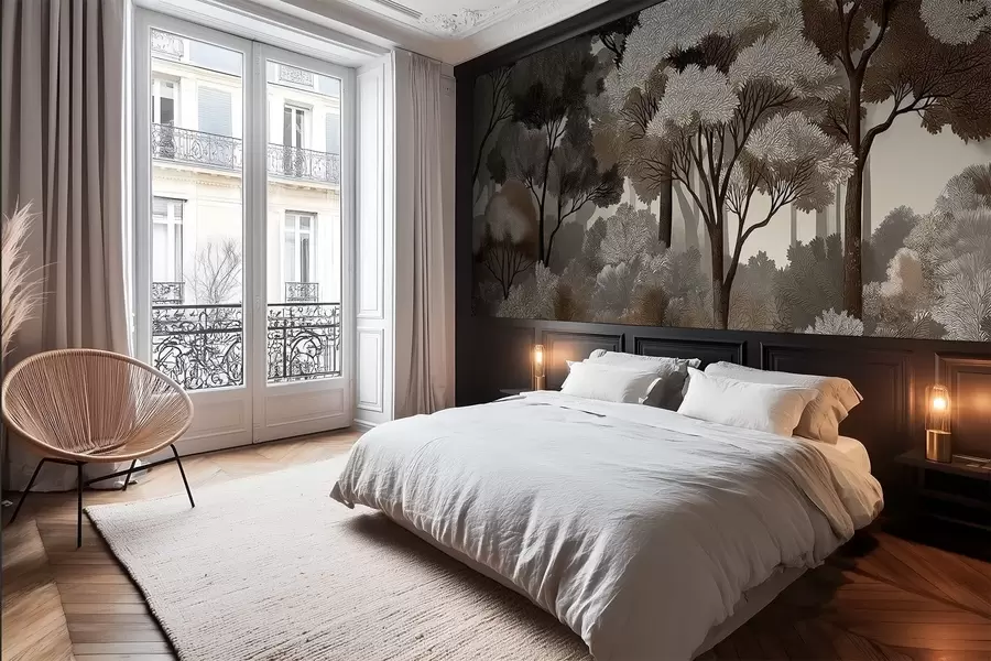 wall murals Deciduous forest w05198