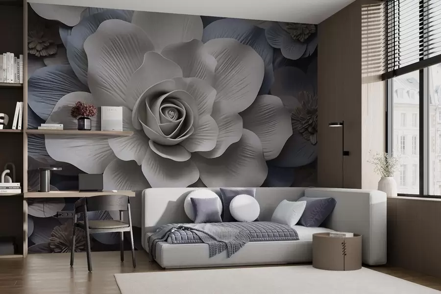 wall murals Large flower w09698
