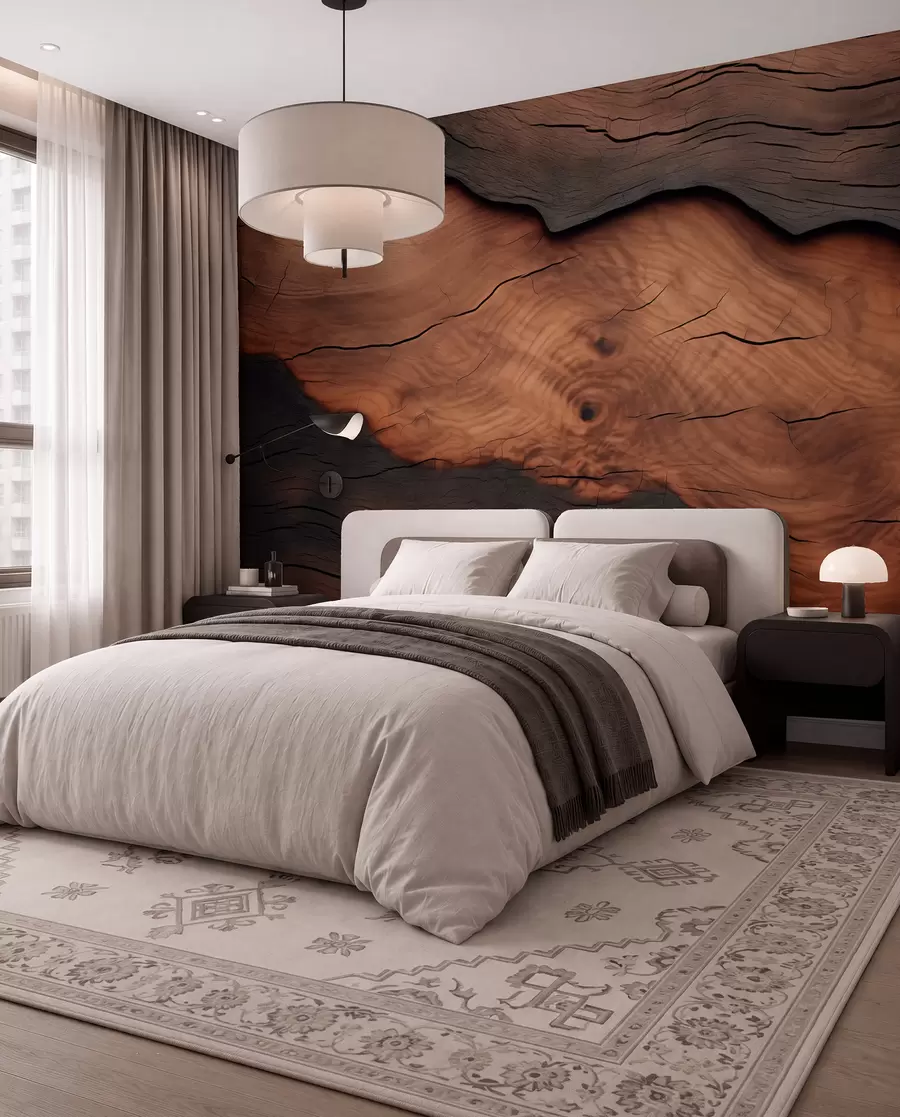 wall murals Imitation of tree bark w09705