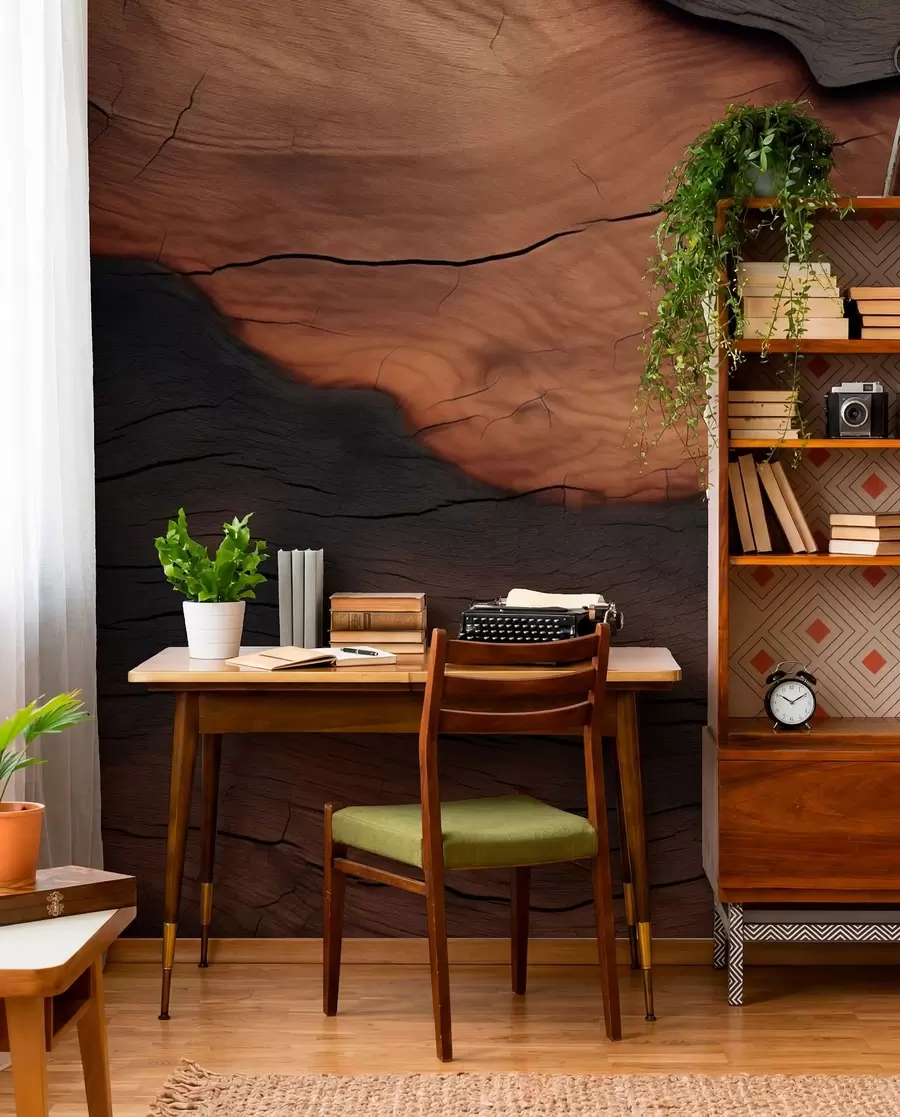 wall murals Imitation of tree bark w09705