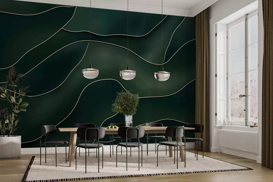 wall murals Abstract lines w05218