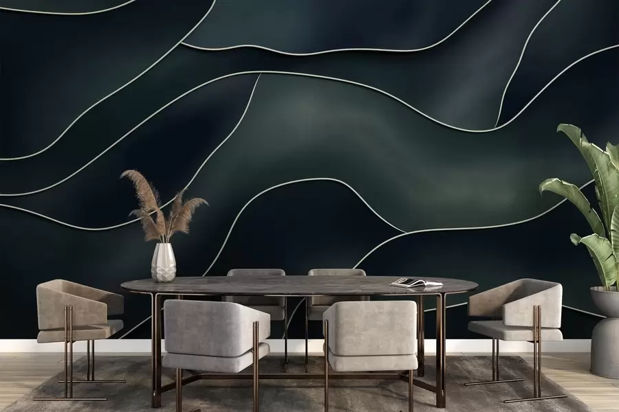 wall murals Abstract lines w05218v1