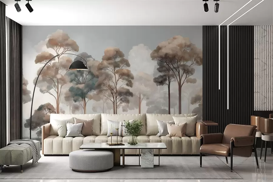 wall murals Deciduous forest w05195
