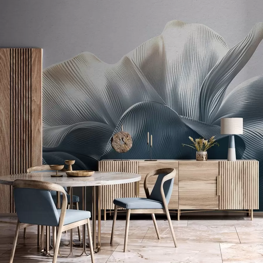 wall murals Volumetric petals w05242