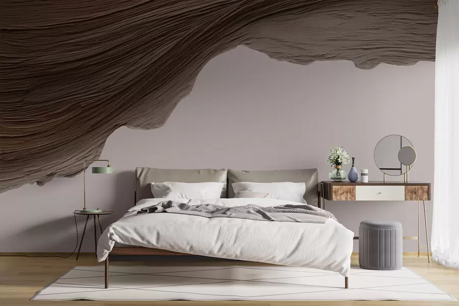 wall murals Wooden relief w05273