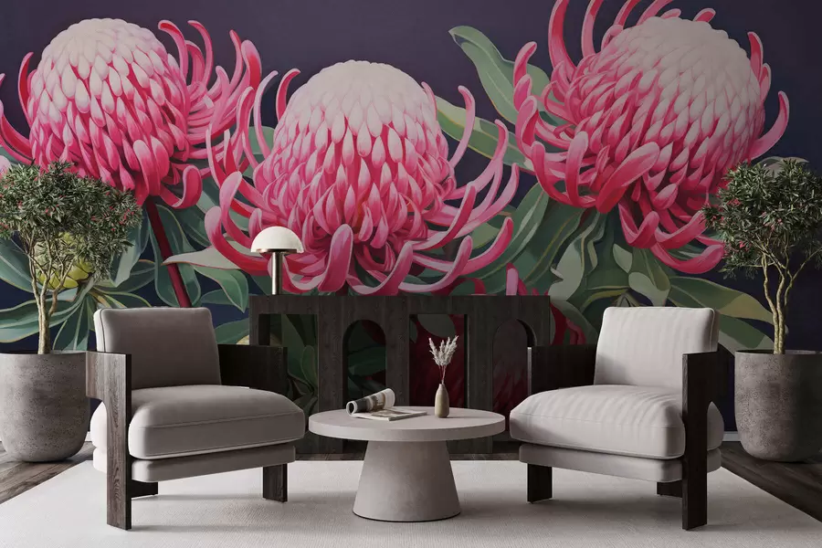 wall murals Royal protea w05308