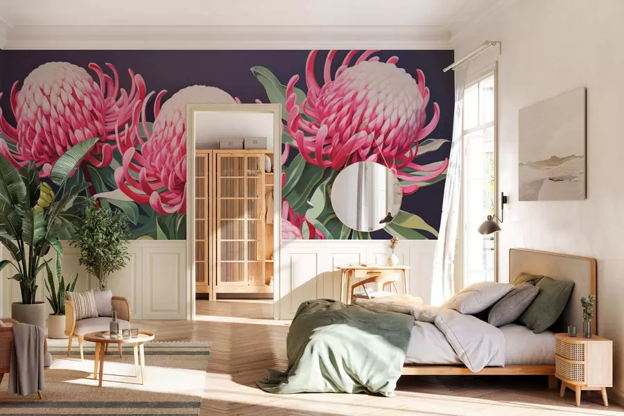 wall murals Royal protea w05308