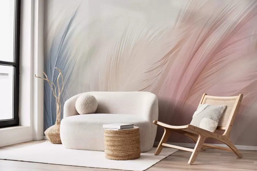 wall murals Breath of feathers w05312