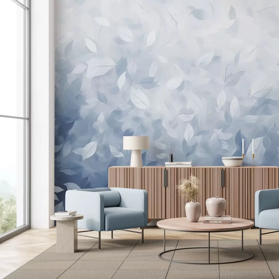 wall murals Leafy whisper w05277v2