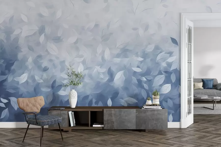 wall murals Leafy whisper w05277v2