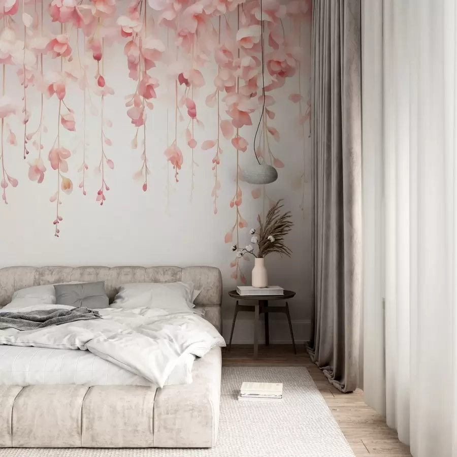 wall murals Hanging Floral Pattern w05343