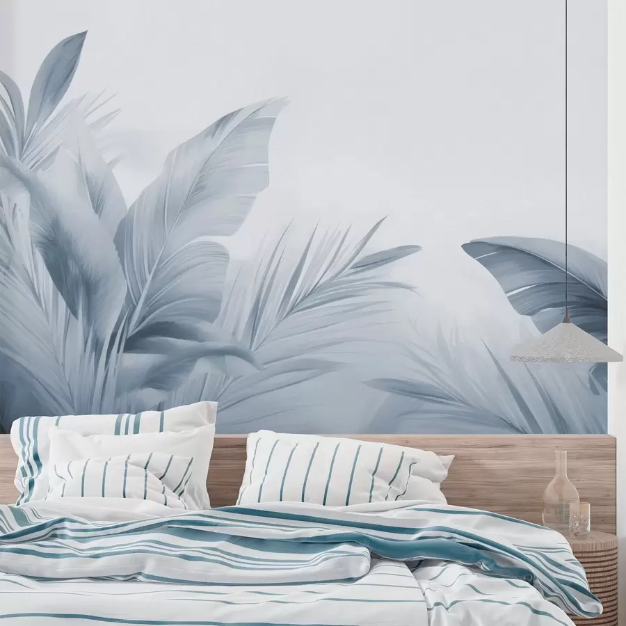 wall murals Banana leaves, long leaves w05377v1