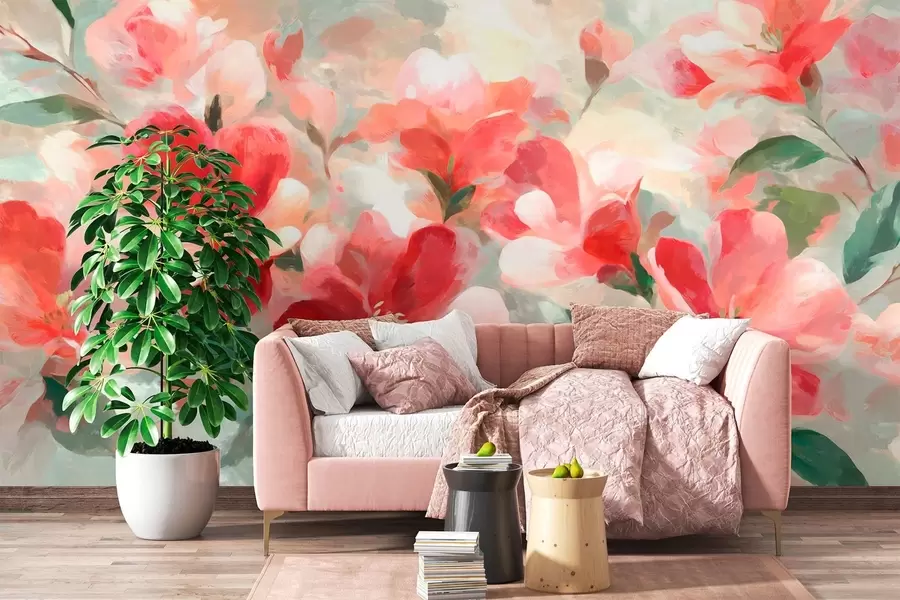 wall murals Flowers w05404