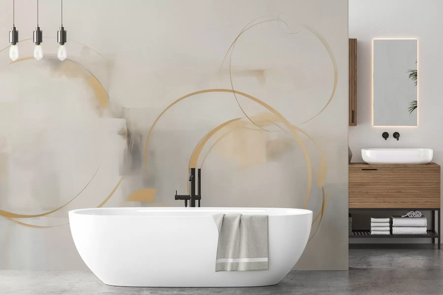 wall murals Abstraction w05418