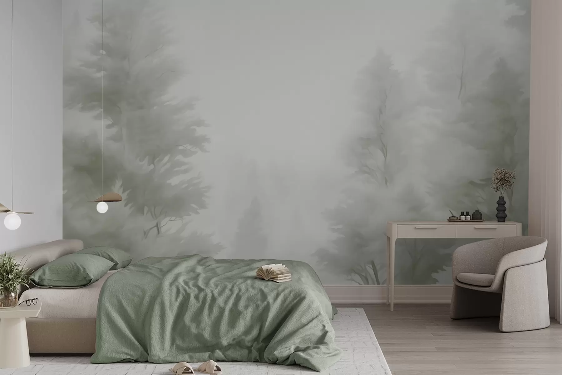 wall murals Abstract forest w05420