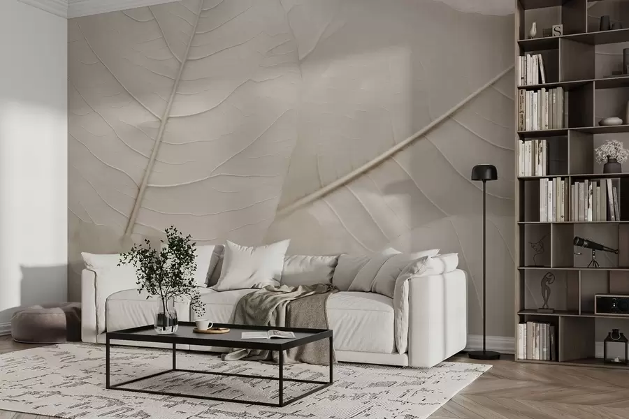 wall murals Elegant Leaf w05328