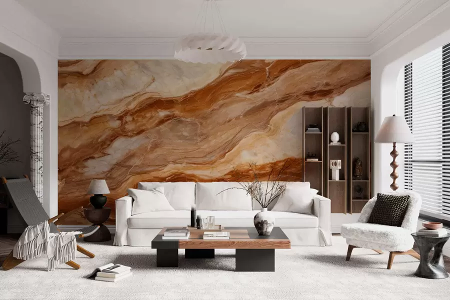 wall murals Marble effect w05455