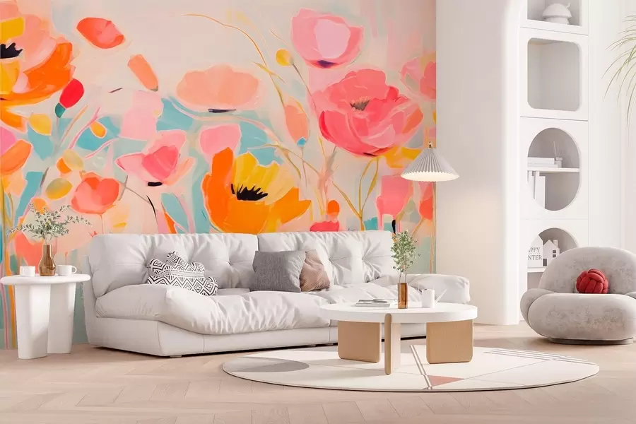 wall murals Poppy w05380